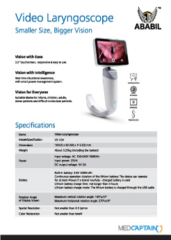 Video Laryngoscope