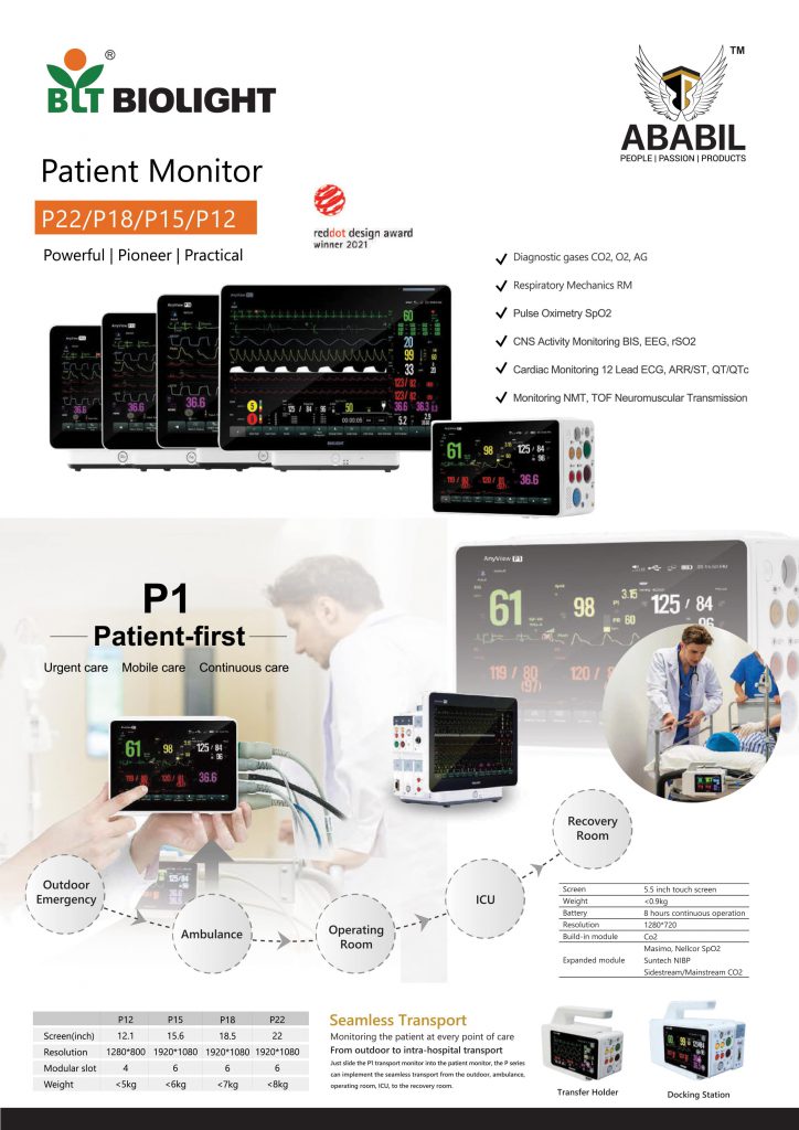 P series-Patient-Monitor